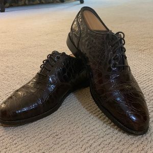Size 9.5  Handmade Italian Leather Dress shoes